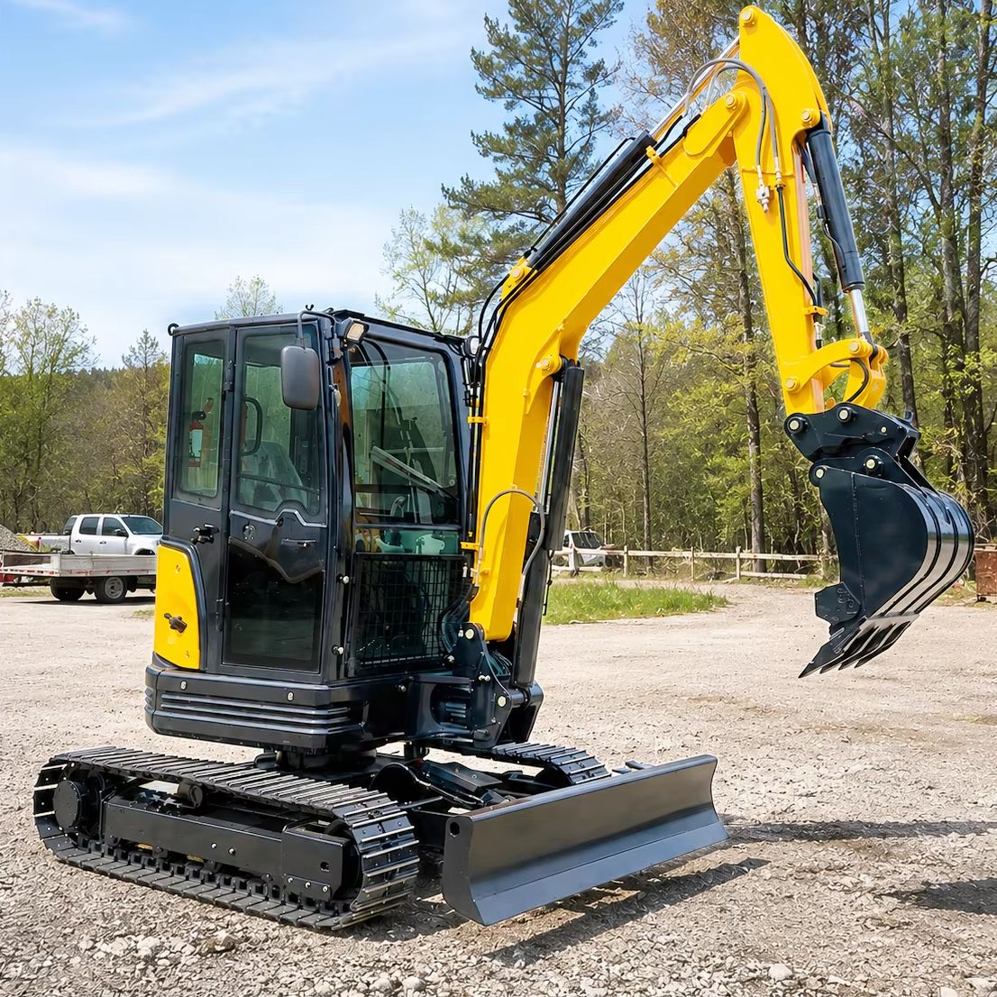 Agriculture Farming Working - Miniexcavadora Personalizada de 3.5 Toneladas, Euro