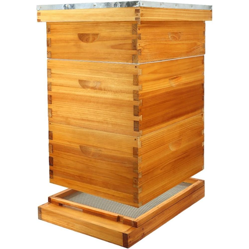 Beehive Frame Wax - Kit de colmena de 10 cuadros
