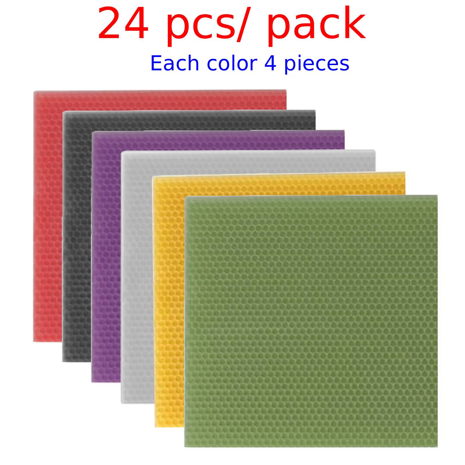 Beehive Frame Wax - 24 Piezas de Láminas de Cera