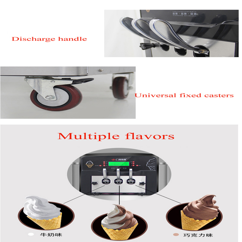 Máquina de helado suave comerc - Milking Machine reseña y precio