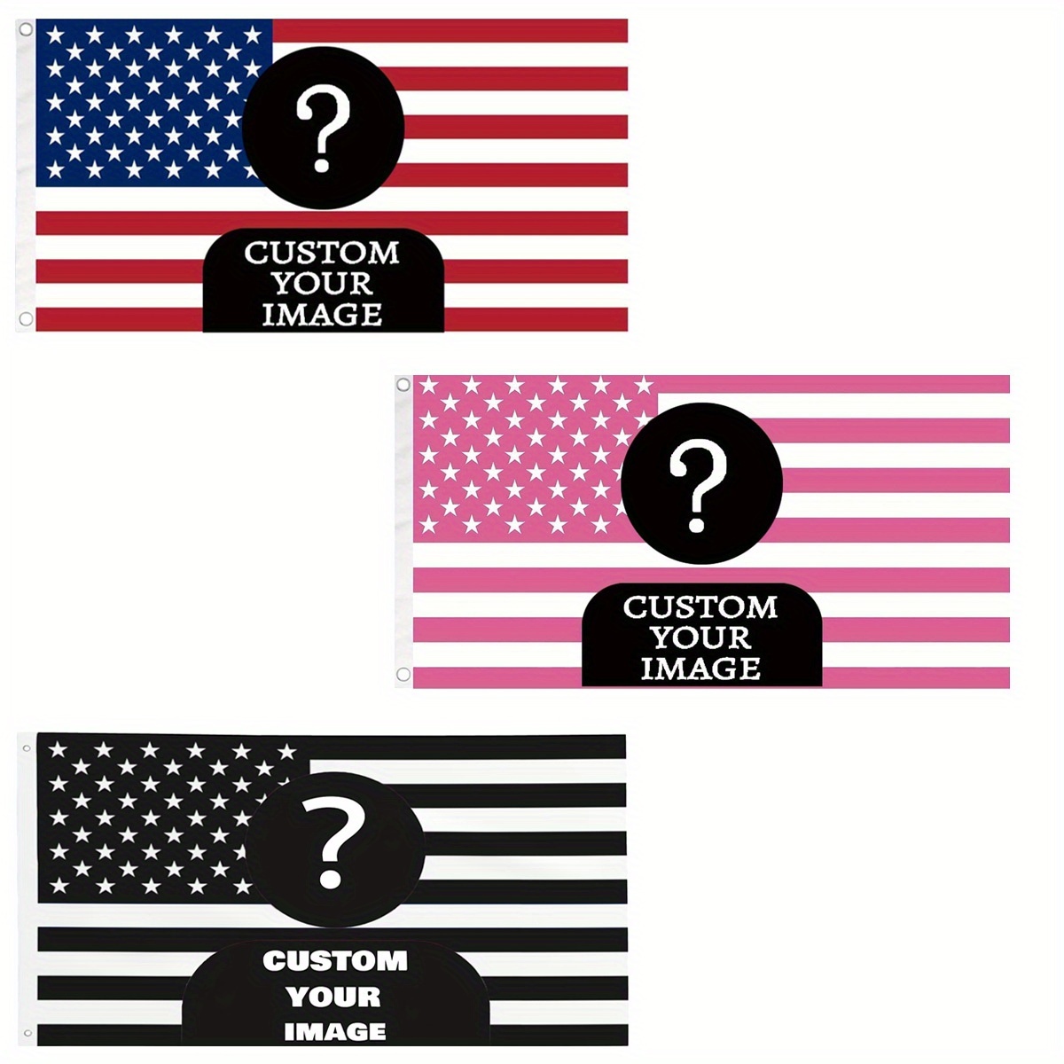 Bandera americana clásica rosa - Farming And Agriculture reseña y precio