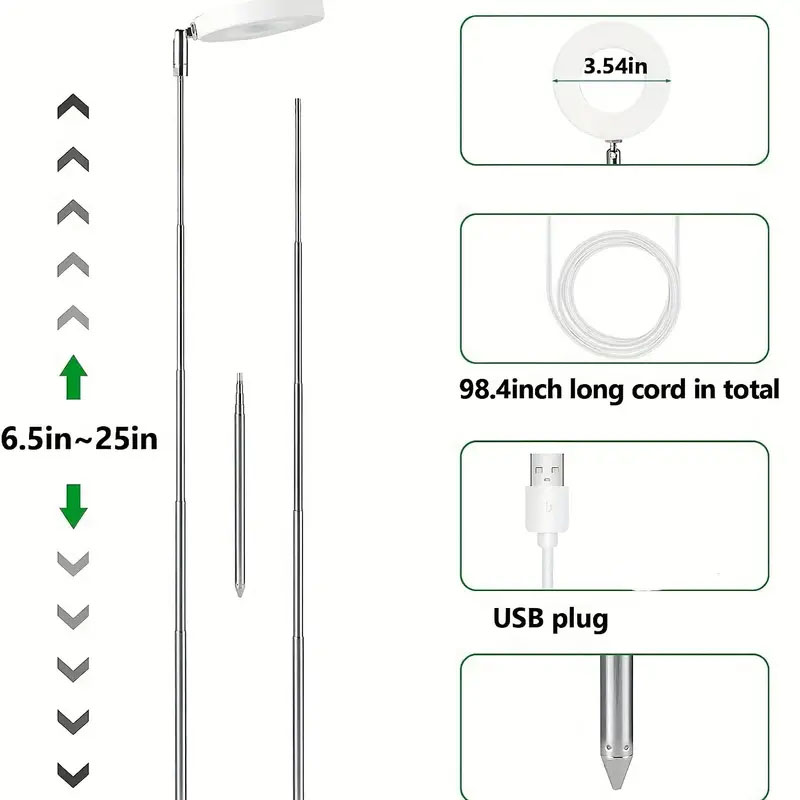 Luz LED de cultivo, lámpara de - Plant Growth Regulator reseña y precio