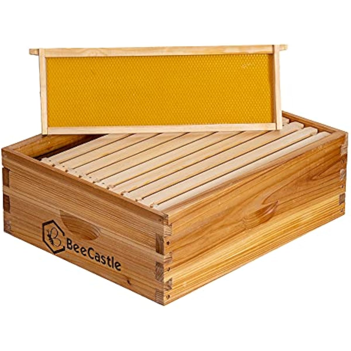 Caja de colmena Langstroth de  - Beehive Frame Wax reseña y precio