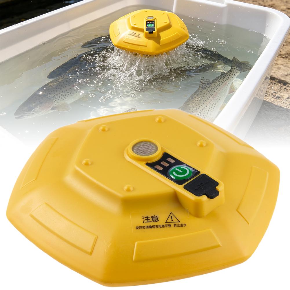 Bomba de Oxígeno Inalámbrica R - Fish Pond Aerator reseña y precio