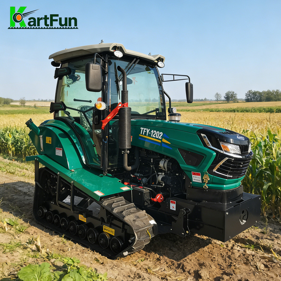 Tractor Agrícola de Orugas Mul - Agriculture Farming Working reseña y precio