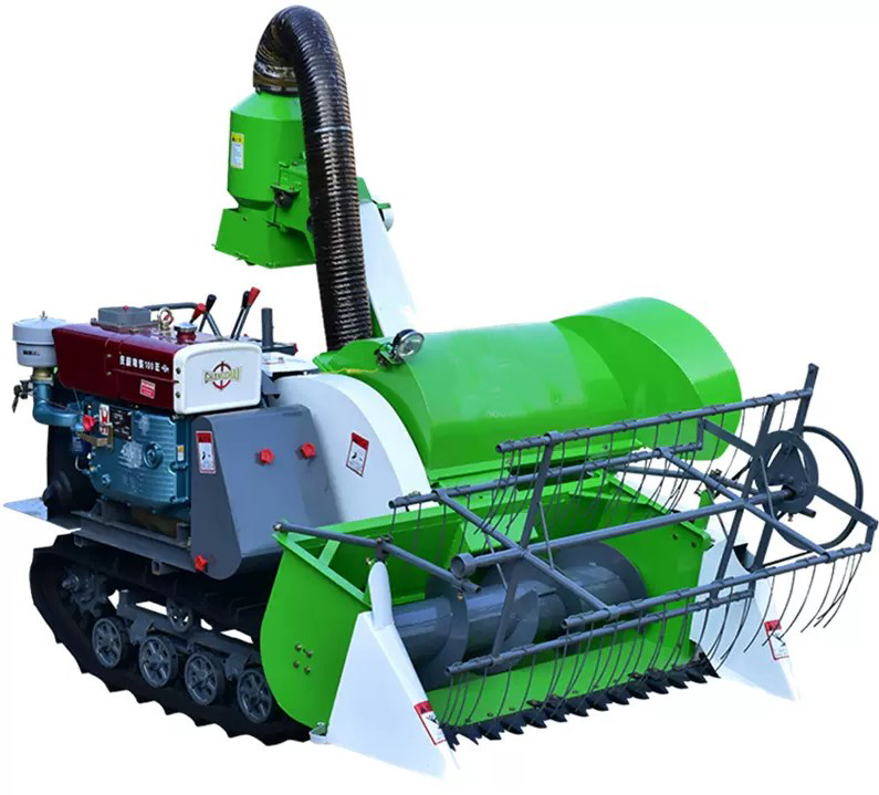 Mini Cosechadora de Arroz con  - Combine Harvester Mini reseña y precio