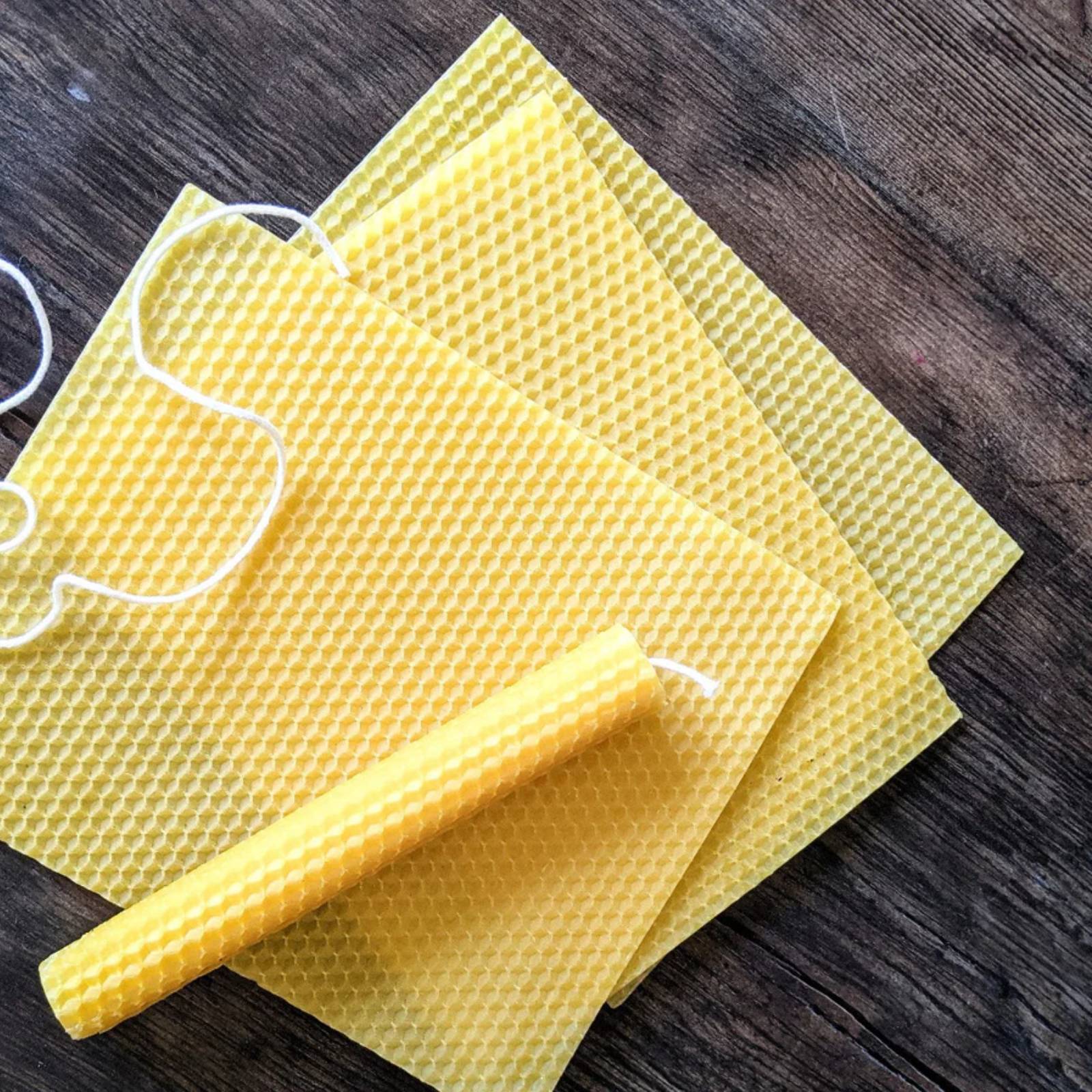 24 Piezas de Láminas de Cera d - Beehive Frame Wax reseña y precio