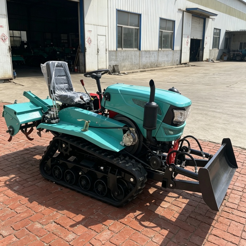 Motocultor Rotatorio de Orugas - Agriculture Gardening Farming reseña y precio