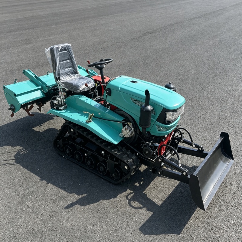 Motocultor Rotatorio de Orugas - Agriculture Gardening Farming reseña y precio