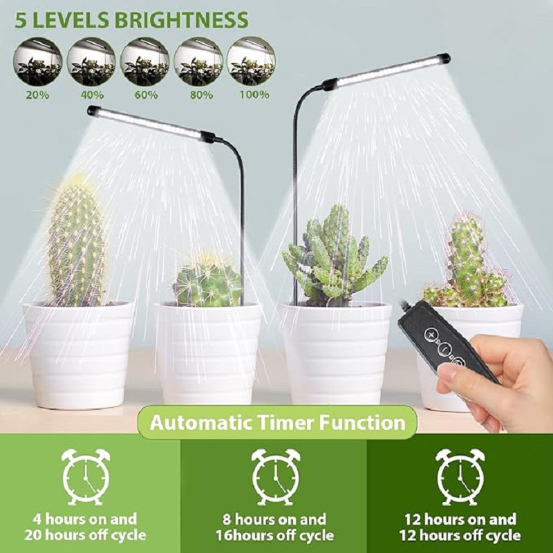 Luces de Cultivo de 48 LED par - Plant Growth Regulator reseña y precio